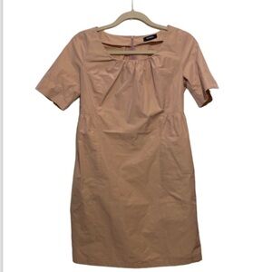 MAX & CO. Peach color mini dress with pockets. Size 2